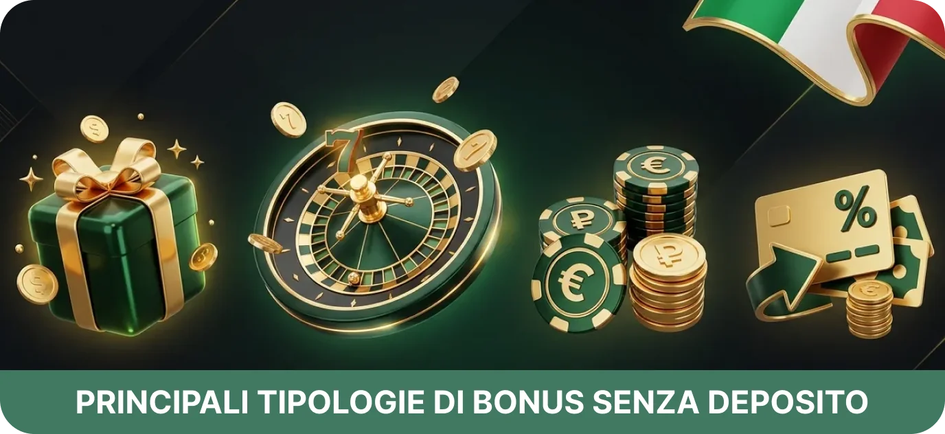 Tipologie bonus casinò su bonussenzadepositocasino.com